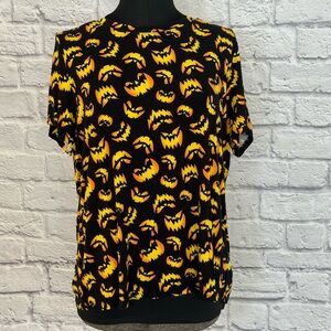Torrid halloween jack o lantern smile super soft top plus size 3